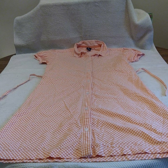GAP Other - Peach and White Gap Kids Dress